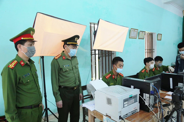 Công an tỉnh Nam Định thần tốc hoàn thành Dự án cấp thẻ căn cước công dân gắn chíp điện tử